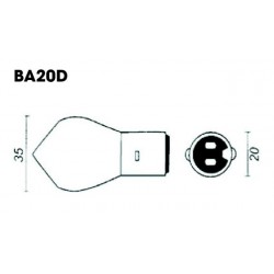 Ampoule de phare 6V 30/35W BA20D