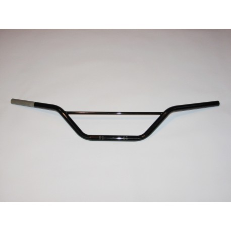 Guidon Acier noir Haut. 120