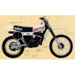 Housse de selle YZ 125 1977-1979