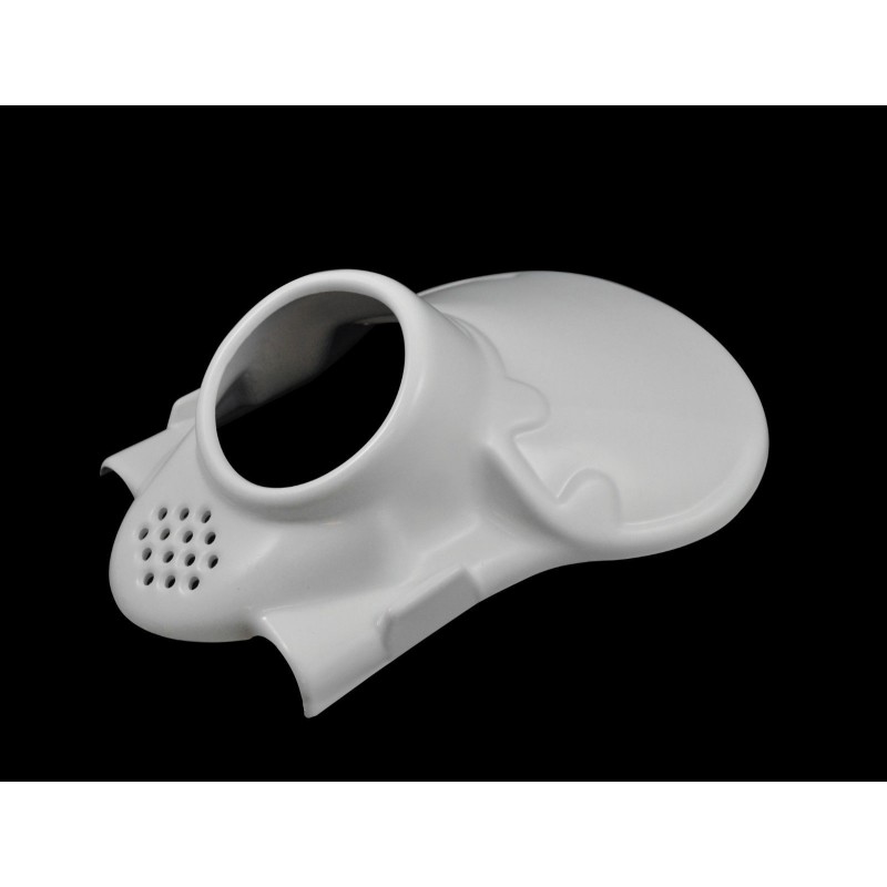 Plaquephare blanche Aprilia 125/250 1979 Enduro Vintage