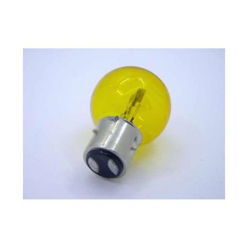 Ampoule de phare 12V 40/45W BA21D Jaune Enduro Vintage