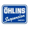 Autocollant Ohlins Vintage bleu