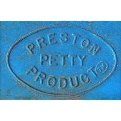 Plaque phare Preston Petty bleue