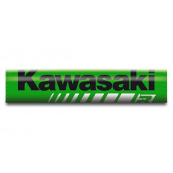 Mousse de guidon verte "Kawasaki"