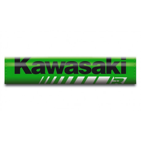 Mousse de guidon verte "Kawasaki"