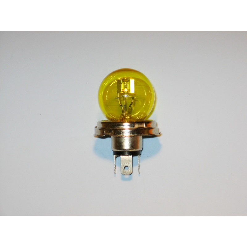 Ampoule de phare 12V 45/40W P45T Jaune Enduro Vintage