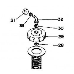 Capuchon de câble de gaz Yamaha IT / YZ