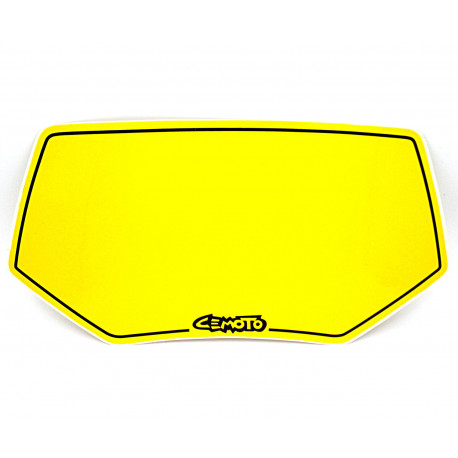 Fond de plaque-phare jaune type IT-TT-WRZ