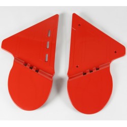 Caches latéraux Fantic 50-80 1979-1980 rouge