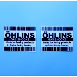 Autocollants OHLINS Husky Products
