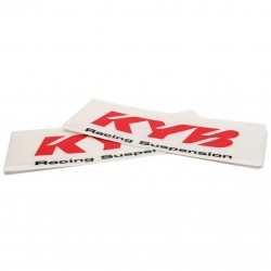 Stickers de fourche Kayaba rouge "Racing"