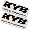 Stickers de fourche Kayaba noir "Racing"