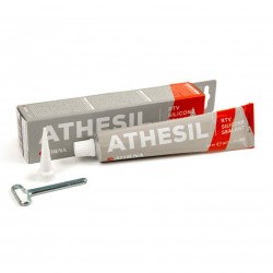 Pâte à joint Athena Athesil silicone gris 80ml