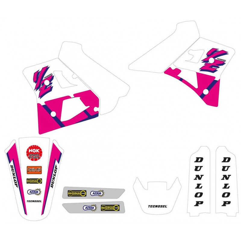 Housse De Selle Yamaha YZ 125/250 Années 1991-1992 - Marque Old Mx - Réf. 13949 - Neuf Sous Emballage
