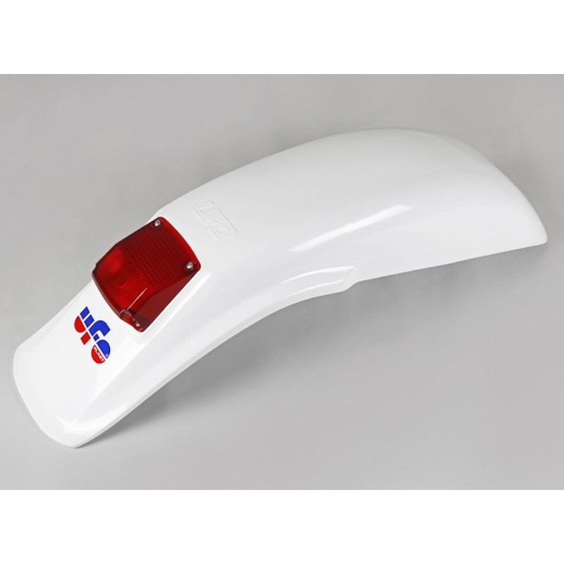 Garde-boue Arrière UFO Avec Feu - Universel Moto Enduro 125 250 300 (1983-1993) - NEUF - Italie