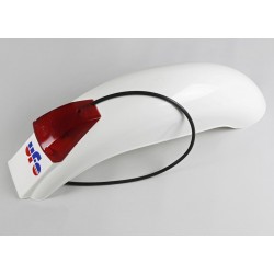 Garde-boue arrière blanc Ufo type Preston