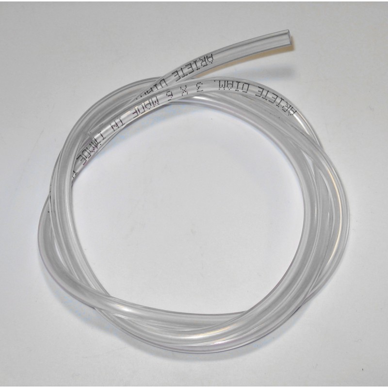 Durite de mise à l'air 2 x 5 incolore (1m)