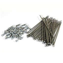 Rayons arrière Inox Husqvarna 18" 1982-1988